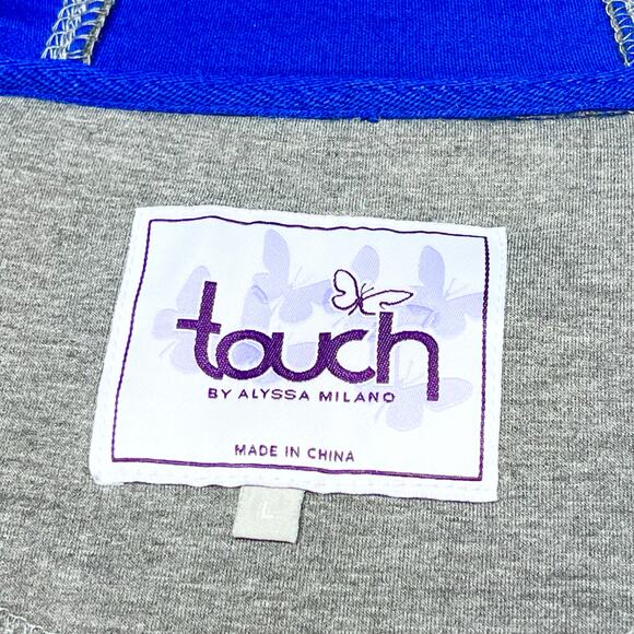 Touch Alyssa Milano NBA Golden State Warriors Drop Kick Jacket Large New - Picture 6 of 7